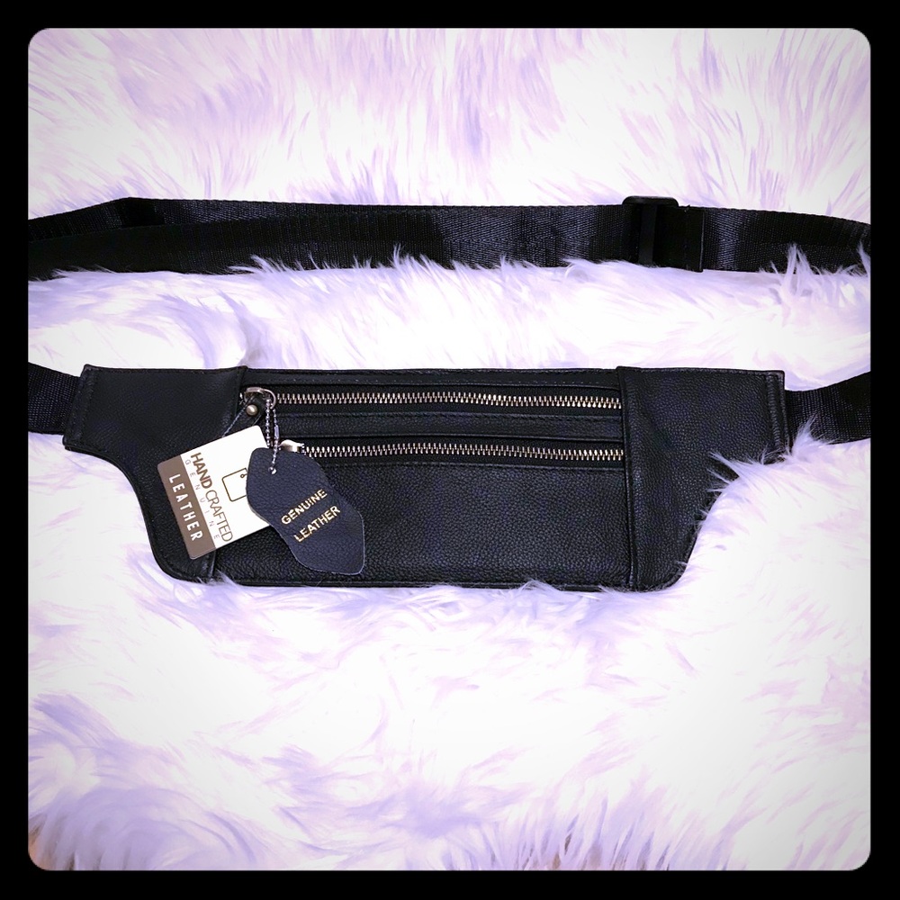 Genuine leather money belt